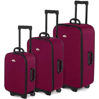 Conjunto Mala De Viagem Com 3 Peças (Mala Pequena Medida Anac) em Oferta na Shopee