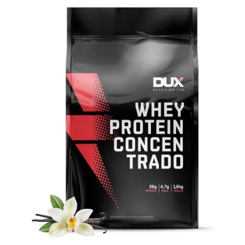 Whey Protein Concentrado Dux Nutrition – 1,8 Kg Baunilha