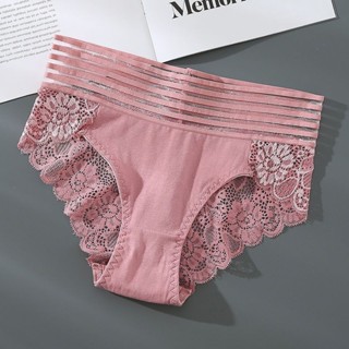 Conjunto de tanga de renda floral com 6 peças