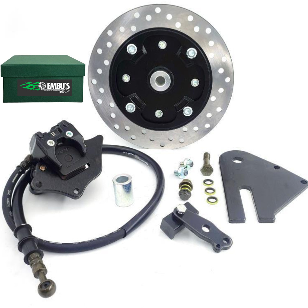 Kit Adaptação Freio a Disco Traseiro - Titan Fan Start 160 | Shopee Brasil