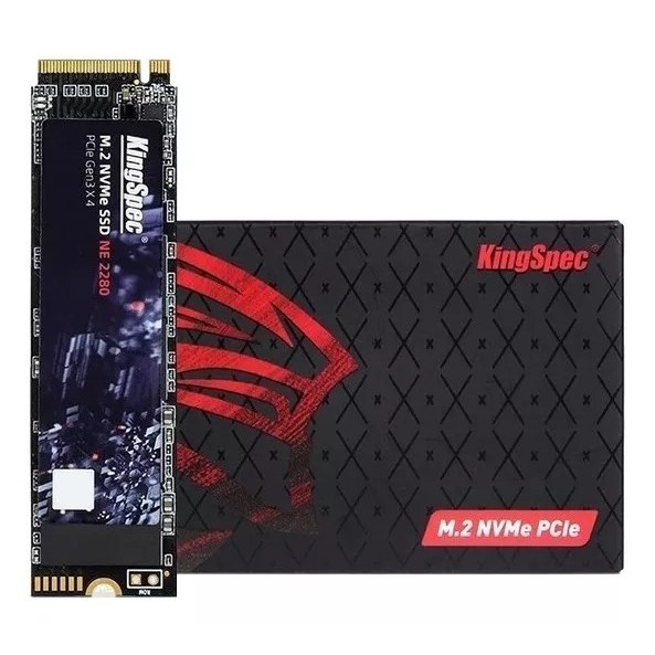 SSD M.2 NVMe 2280 KingSpec de 256GB NE-256