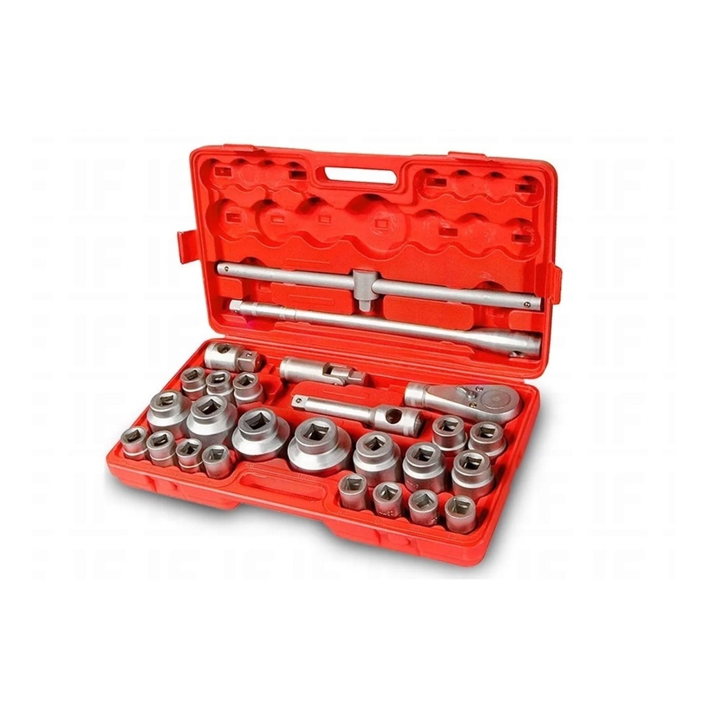 Jogo De Soquete 3/4 Pol. 21 - 65 Mm 26 Pcs Cx Plastica Mtx