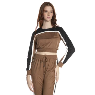 Blusa Feminina Recorte Polo Wear Laranja Escuro