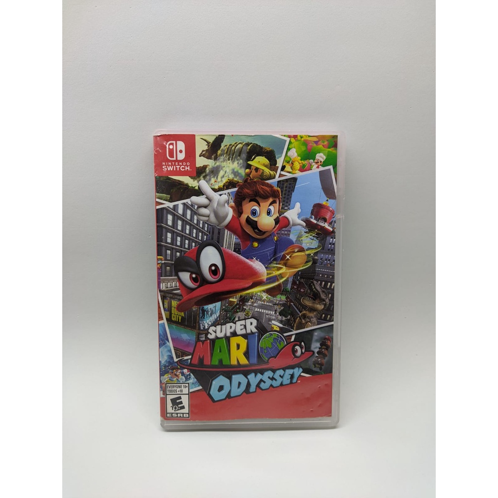 Super Mario Odyssey Encarte Impresso - Nintendo Switch - Reposição