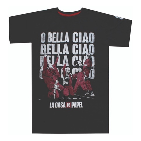 Camiseta La Casa De Papel Bella Ciao Shopee Brasil