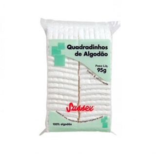 Algodão Sussex Quadradinho Branco 95g