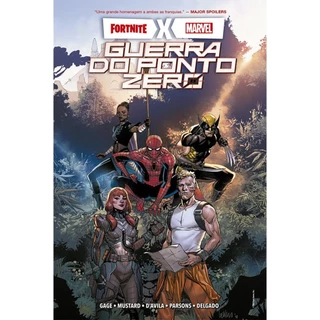 HQ Fortnite X Marvel: A Guerra Do Ponto Zero (Marvel, Lacrado)