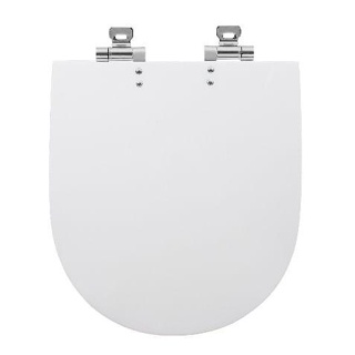 Assento Sanitário em Poliester Soft Close Riv/Smart/Nexo/Neo Sofisticato Branco Sicmol