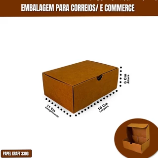 10 Unidades Caixa Correios, Caixinha de correio 16x11x6,5cm