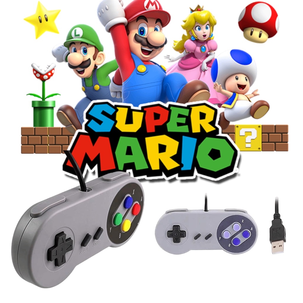 Fliperama Super Mario 3 com 75 mil jogos + 2 controles