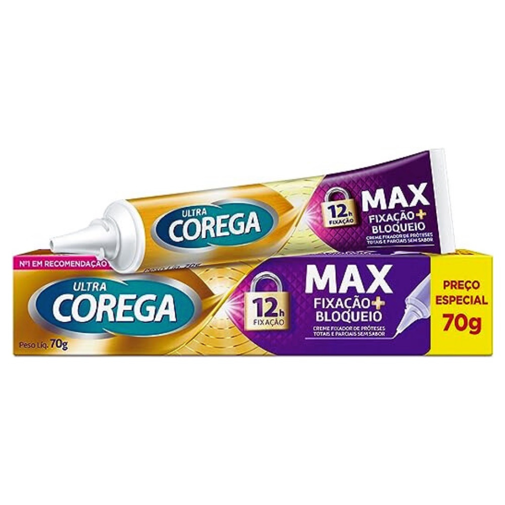 Corega Creme 70g - Fixador de Dentadura | Shopee Brasil