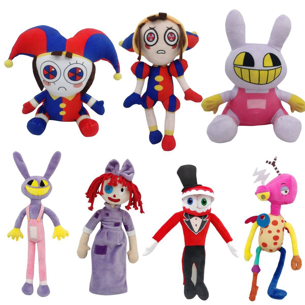 O Incrível CIRCUS DIGITAL Bonecos De Pelúcia Para Crianças Pomni