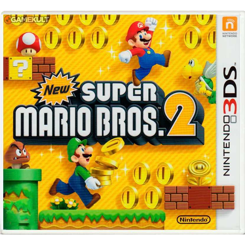 Jogo Nintendo 3ds New Super Mario Bros 2 Midia Fisica