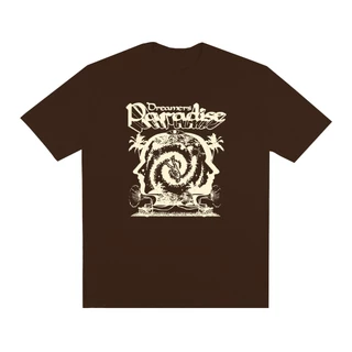 Camiseta Masculina Oversized Basic Streetwear Camisa 100% Algodão Manga Curta Fio 30.1 Estampada Dreamers Paradise
