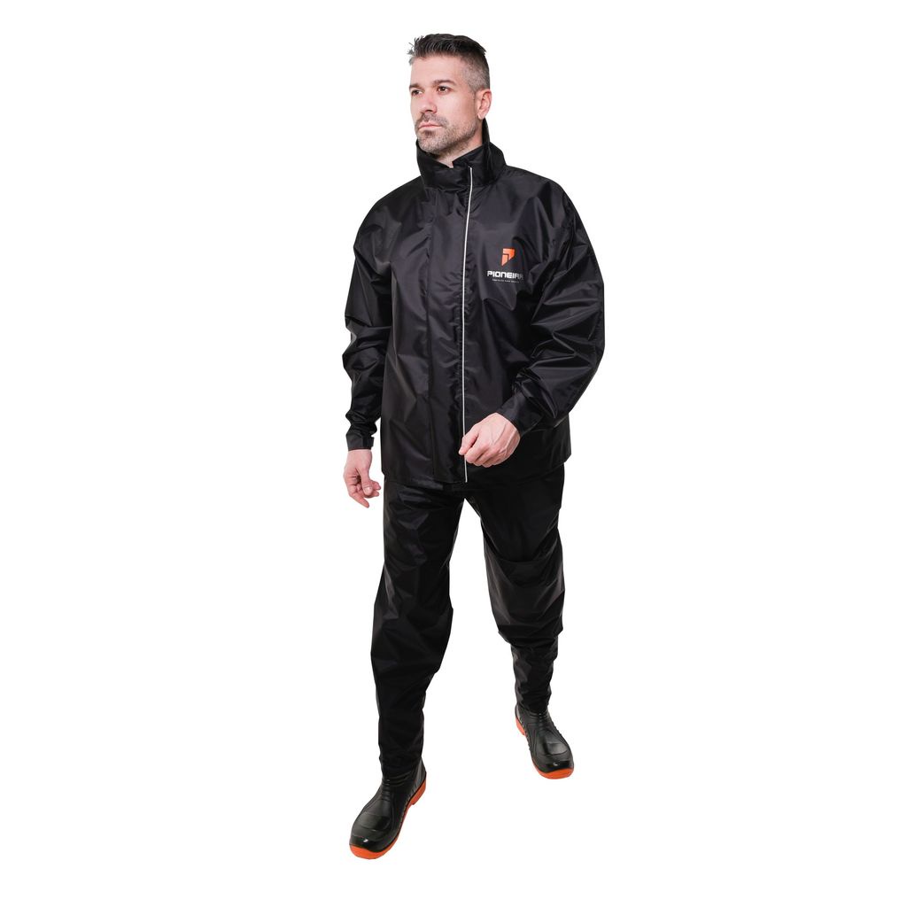 Conjunto Capa Chuva leve Moto Impermeavel Nylon Storm Pioneira