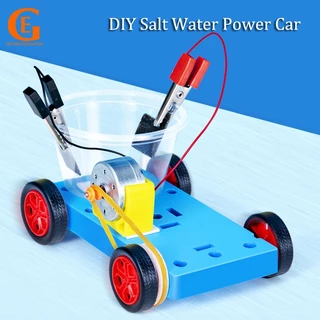 Donativo Educação DIY Água Salgada Carro De Energia Kid Montagem Artesanal Modelo Kit De Experiência Científica Presente Educacional De Brinquedo