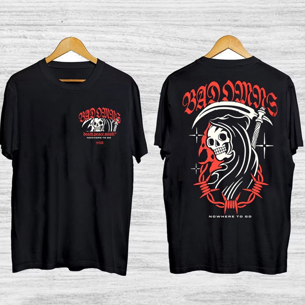 2024 Camisa De Presente Bad Omens Tour Gift Para Fãs Unisex xs-3XL