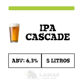 Kit Receita de Cerveja American IPA Cascade 5L