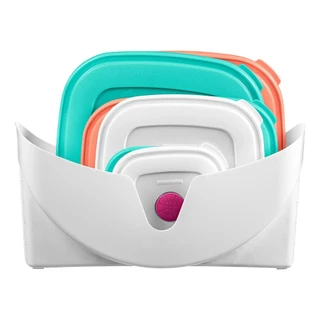 PORTA TAMPA ORGANIZADOR PLASTICO SANREMO