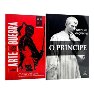 Kit Estrategia - A Arte Da Guerra + O Principe - 2 Livros