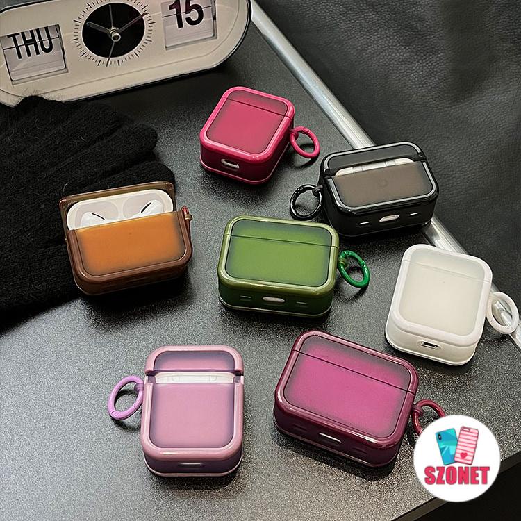 Capa De Silicone Transparente Fosco À Prova De Choque Compatível Com AirPods 1 2 3 4 Pro inPods i12 Fone De Ouvido Bluetooth Sem Fio Da Caixa Do