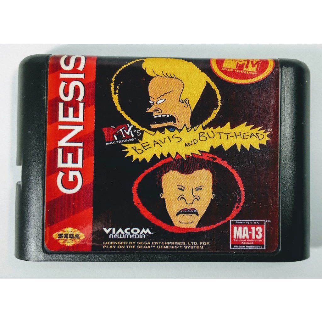 Jogo Beavis and Butt-head - Mega Drive | Shopee Brasil