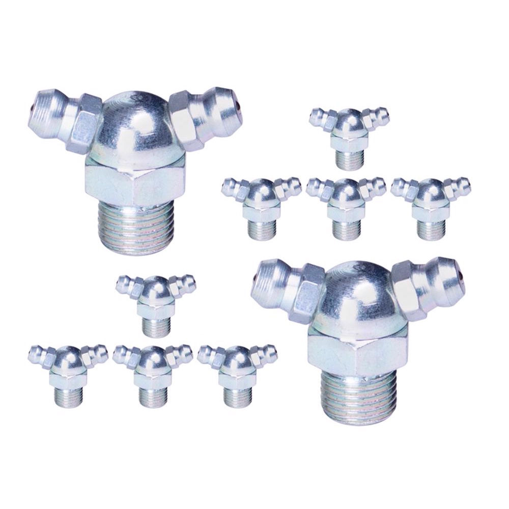 BICO GRAXEIRO DUPLA CRUZETA CARDAN 10 X 70 ROSCA M - 10 UNID | Shopee Brasil