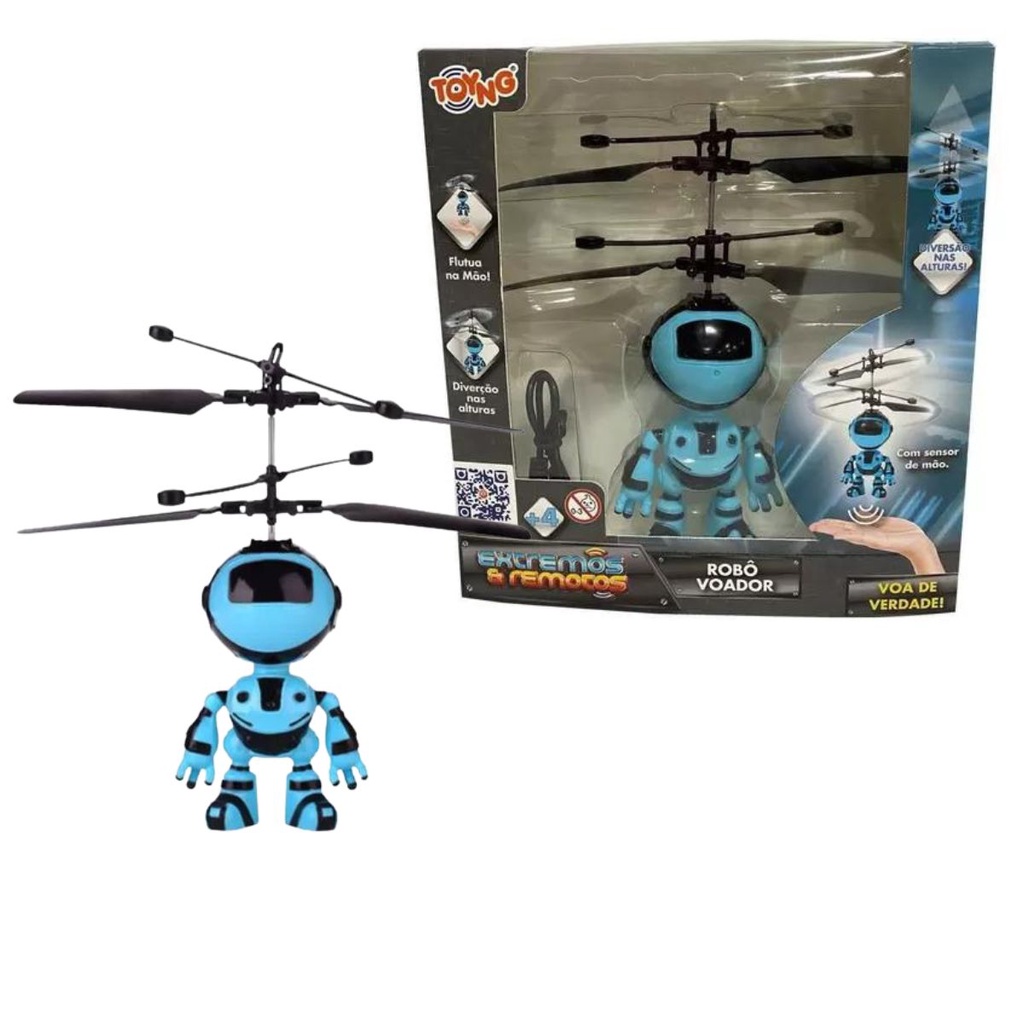 Bola voadora, robô drone Astronauta, robô espacial, helicóptero RC com  sensor de mão infravermelho Mini helicóptero brinquedos voadores, jogos  internos e externos : : Brinquedos e Jogos