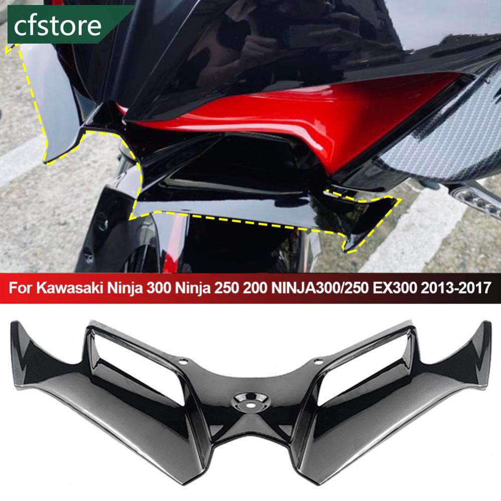 Motorcycle Winglet Aerodynamic Wing Kit Spoiler Motor Accessories ForKawasaki Ninja 300 Ninja 250 200 NINJA300/250 EX300