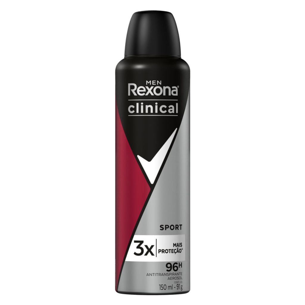 REXONA CLINICAL COMBO COM 3 UNIDADES 58g - NOVA EMBALAGEM - TUBO