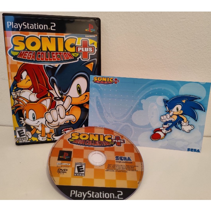 Sonic Mega Collection - PS2 | Shopee Brasil