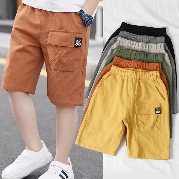 Calça Cargo Infantil KWURISES - Conforto Com Cintura Elástica