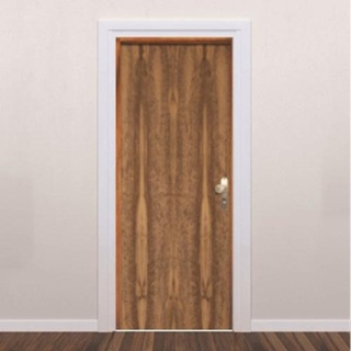 Porta lisa pd imbuia montada com ferragem completa 210x80x9 d Sidney