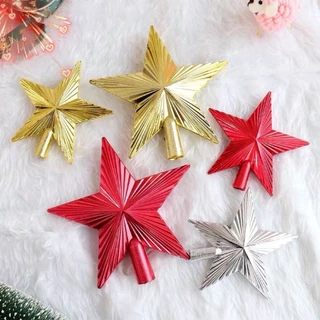 Ponteira Estrela Para Árvore De Natal Enfeite 14X14cm /18 X18CM Decoração