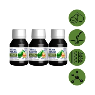 Kit 3 Oleo de Abacate Natutrat Sos 60ml