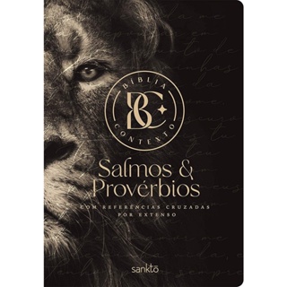 BIBLIA CONTEXTO - SALMOS E PROVERBIOS - LEAO - SANKTO