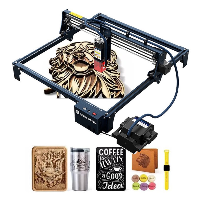 SCULPFUN S30 Pro Impressora A Gravador Corte Laser 410×400mm 10w Wifi