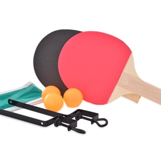 Kit Klopf p/ Tênis de Mesa / Ping Pong c/ 2 Suportes e Rede - Verde+Preto