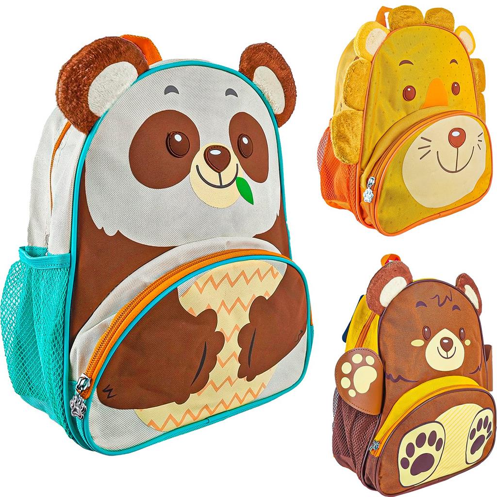 Mochila Infantil De Costas Animais Fofinhos - Clio Pets - Fabrica da Alegria