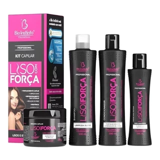 Kit Capilar Profissional Liso com Força Bio Instinto