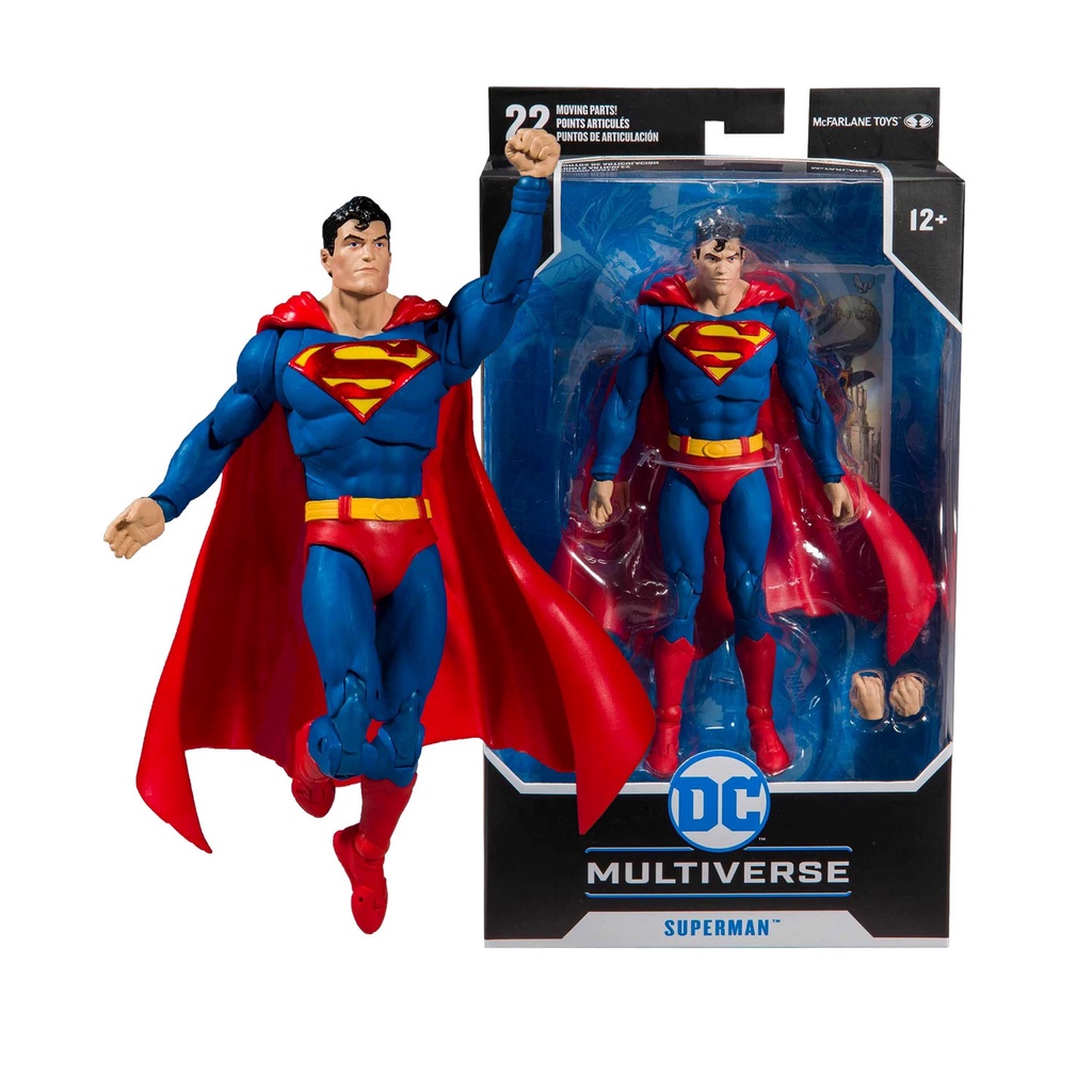 McFarlane Brinquedos DC Universo Superman moderno Action Comics #1000 ...