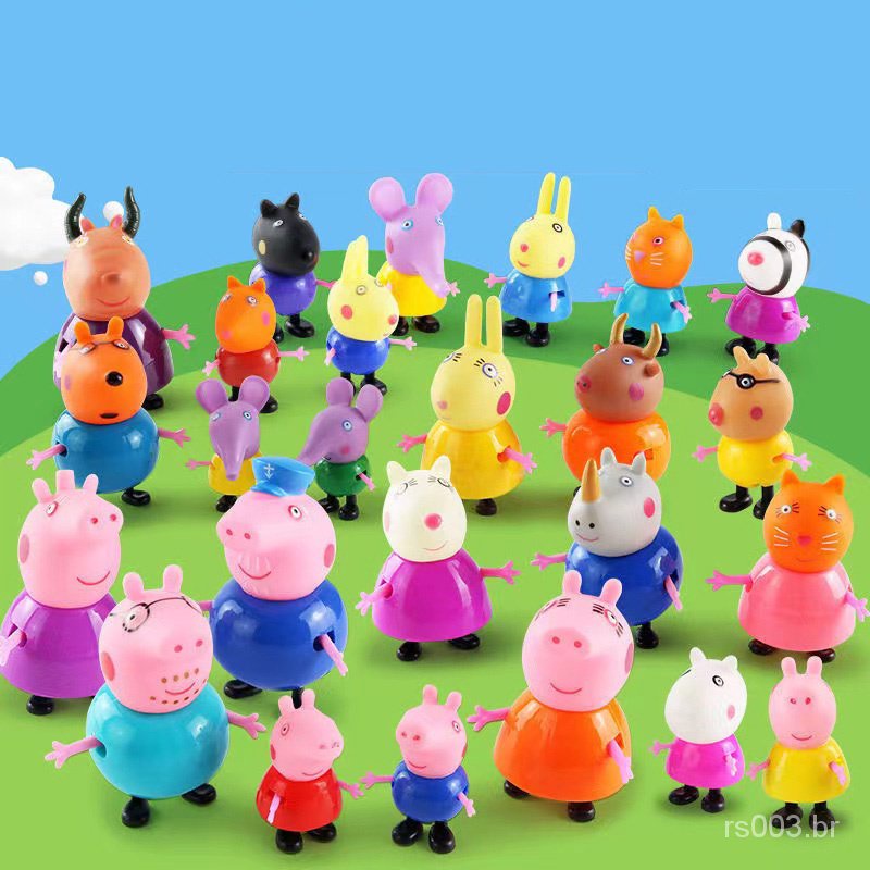 Peppa Dia De Sorvete Com A Família Pig - F2171 - Hasbro - Real