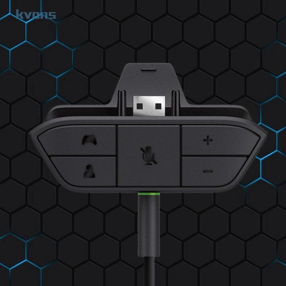 Adaptador De Fone De Ouvido Do Controlador Conversor Microfone De Áudio Para Xbox One Controller [kvans.br]