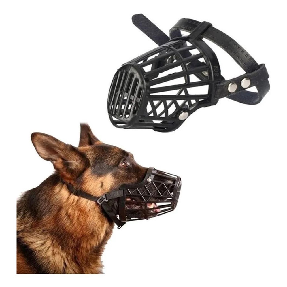 Focinheira Cachorro Confortavel Porte Medio Grande Pequeno