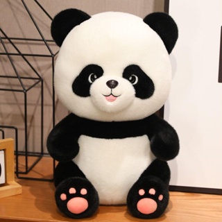 FUHUI Panda Plush Doll Baby Brinquedos De Pel cia Toy Animais Gordos Redondos Kawaii Kids