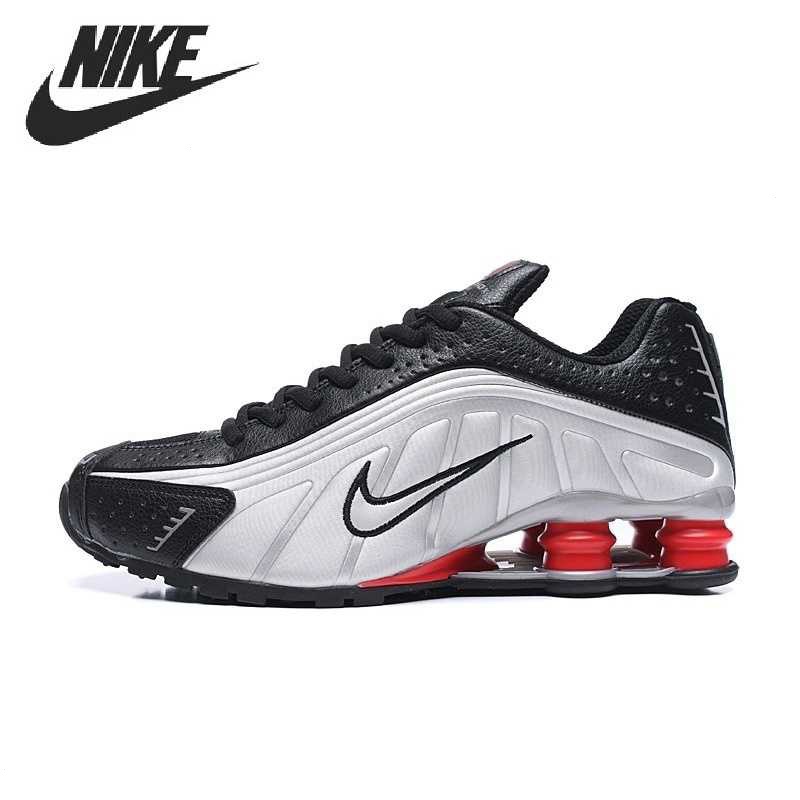 Nike shox cheap r4 homme noir