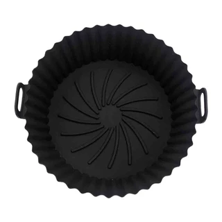 Forma para Airfryer Casita em Silicone Redonda 16cm - Item Sortido