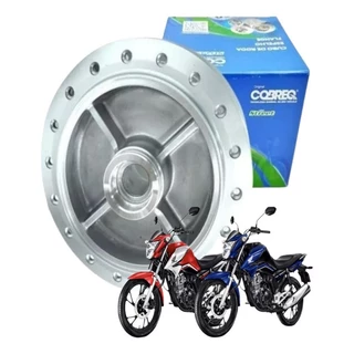 Cubo Roda Traseira Honda Cg 150 Titan Fan 150 Cg 160 Start 2004 2005 2006 2007 2008 2009 2010 2011 2012 2013 2014 2015 2016 2017 2018 2019 2020 2021 2022 Original Cobreq