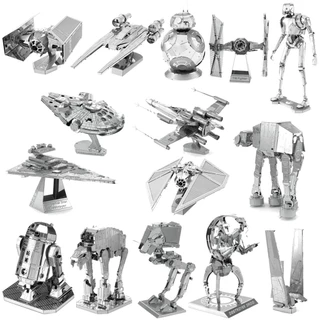 Diy Puzzle de Metal 3D feito a mão Modelo Tridimensional Adulto Montagem de Inserções Montagem de Brinquedos Educacionais Criativos Produção Altamente Difícil (