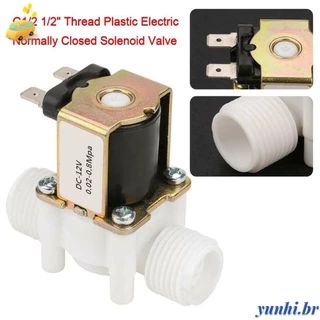 Válvula Solenóide YUNHI Pressão De Ar AC 110V 220V Controle De Entrada De Água Normalmente Fechado